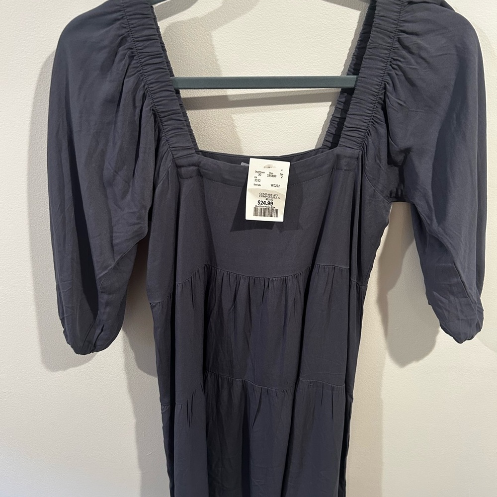 Shinestar Charcoal Dress